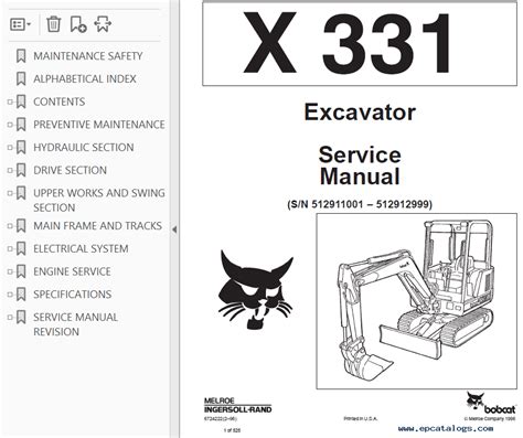 bobcat 331 mini excavator battery|bobcat 331 service manual pdf.